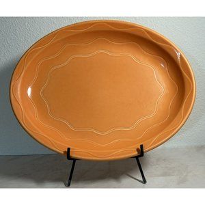 Syracuse China ‘Catalina’ 13  1/2”x 10  1/2” Platter  1950-1959 Vintage USA MCM